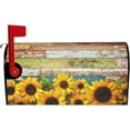 thumbnail image 2 of Sunflowers Mailbox Cover Magnetic Mailbox Wraps Post Box Cover Décor 25.5x21 in, 2 of 7