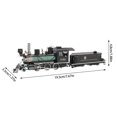 thumbnail image 3 of Zmoon Modèle d'Assemblage en Métal 3D Fait Main Locomotive Colorée [Livraison de Produits Semi-Finis], 3 of 7