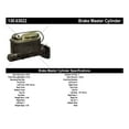 thumbnail image 2 of Centric Parts 13063022 Brake Master Cylinder Fits select: 1977 DODGE MAXIVAN, 1973-1979 DODGE D-SERIES, 2 of 2