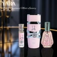 thumbnail image 5 of YARA Eau De Parfum Spray 100ML, EDP Spray 50ML & Roll-On Perfume Oil 10ML - For Women by Lattafa. (ELEGANT COLLECTION), 5 of 7