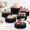 Black-6, variant on 6-Piece Pink Foldable Cardboard Cake Display Stands for Wedding Birthday Party Catering