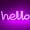 Pink, variant on Neon Night Light, LED Neon Signs Night Light Hello Neon Lights Neon Lights for Kids Bedroom Battery USB Operated