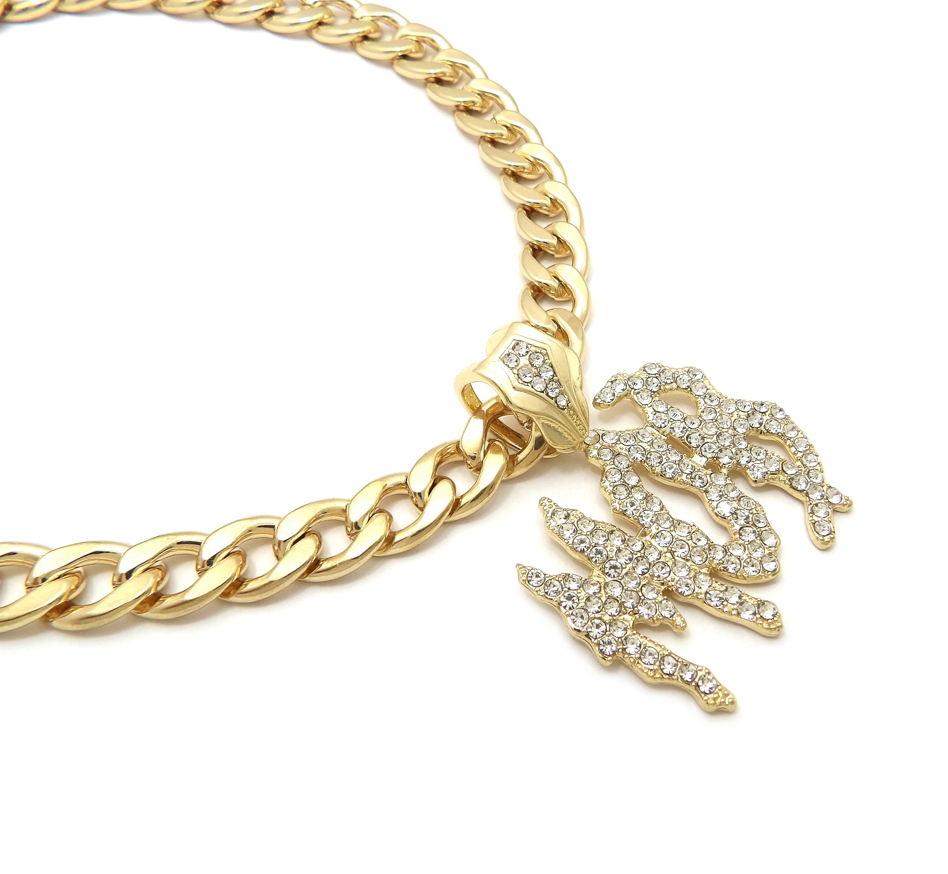 Hip Hop Fashion Icy Bling MOB Pendant 