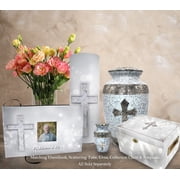 Silver Cross Biodegradable & Eco Friendly Burial or Scattering Urn / Tube
