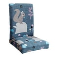 thumbnail image 1 of Funda protectora elástica para asiento de taburete de silla de comedor, para cocina, hotel, bar Ardilla, 1 of 7