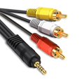 thumbnail image 1 of Cable HTDYOO de 3,5 mm a videocámara AV RCA de 4,6 pies, 1 of 6