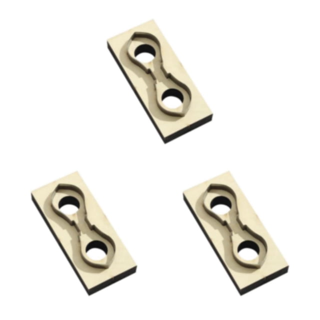 Guardoinrt Effortless With Pressure Withstand Capability DIY Tool Mold Die Hand-free Long Service Life Neat Type A 3Set