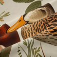 thumbnail image 5 of Manfei Wild Duck Print Blackout Curtains,Farmhouse Mallard Window Curtains Pack of 2 (38x45 Each), 5 of 6
