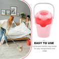 thumbnail image 2 of AURARMLET Mop Bucket Práctico De Plástico Rosa Con Para En Espacios Domésticos, 2 of 6