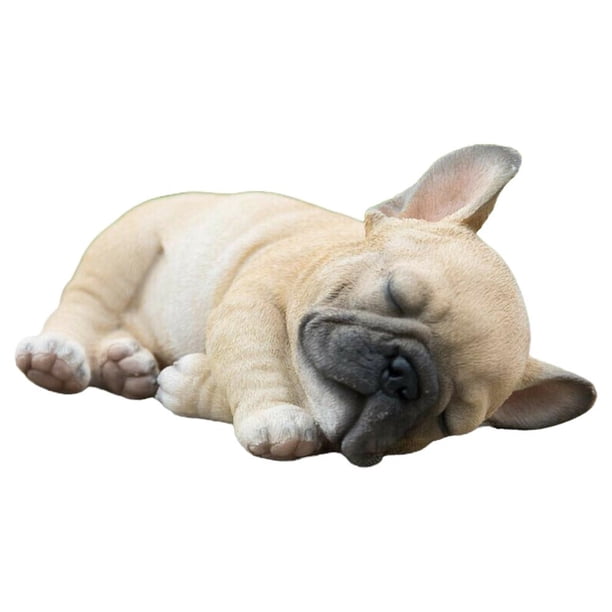 Bulldog Francés, Figura De Perro, Adorno De Resina Para Decoración Exterior O Interior Methold HA043832-02