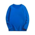 thumbnail image 2 of Blekii Childrens Long Sleeve T-Shirt Cotton, Children's Long Sleeve T-Shirt, Round Neck Basic Tee for Kids Boys Girls, Spring Summer Fall Casual Top Round Neck Basic Tee Kids Spring, 2 of 7