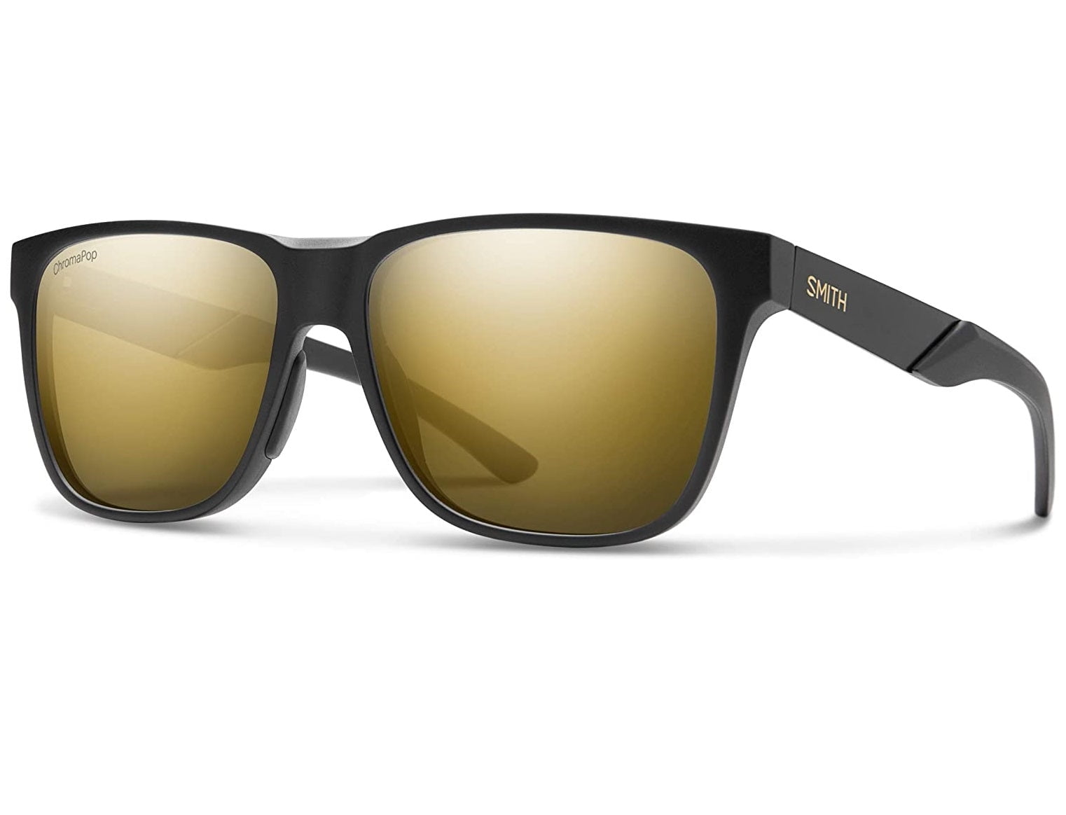 Smith LOWDOWN XL 2 Sunglasses MATTE BLACK GOLD/CHROMAPOP POLARIZED