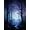 Blue, Pattern 1, variant on ODIKA 8'x10' Machine Washable Non-Slip Area Rug, Blackthorn Forest Critters Dark Woods Design High Traffic Rug, Blue, 59549