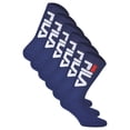 thumbnail image 1 of FILA Calcetines Unisex 6 Pares - Calcetines de Tenis, Calcetines de Tripulación, Terry, Deporte, Logo Azul 35-38, 1 of 2