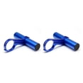thumbnail image 3 of QualitChoice Rallonge de Guidon de Vélo Détachable Réutilisable Extension en Alliage d'Aluminium Support de Fixation pour Bell Bleu 2Ensemble, 3 of 6