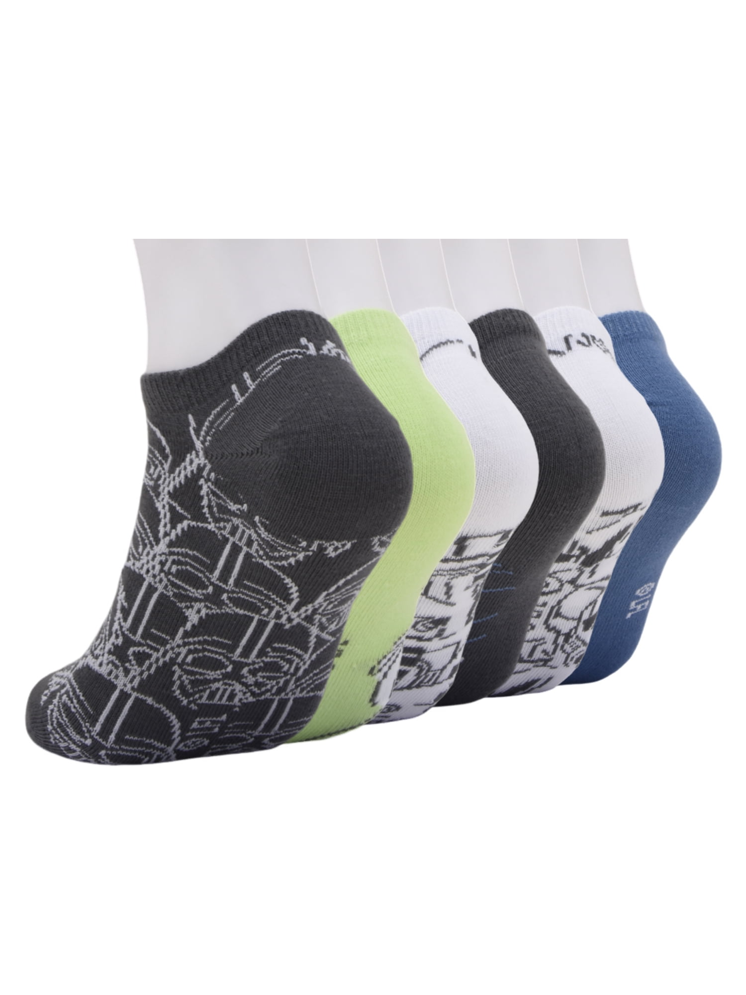 Star Wars No Show Socks, 6-Pack, Sizes M Boys