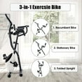 thumbnail image 5 of IM Beauty Folding Upright and Recumbent Stationary Bike, 5 of 10