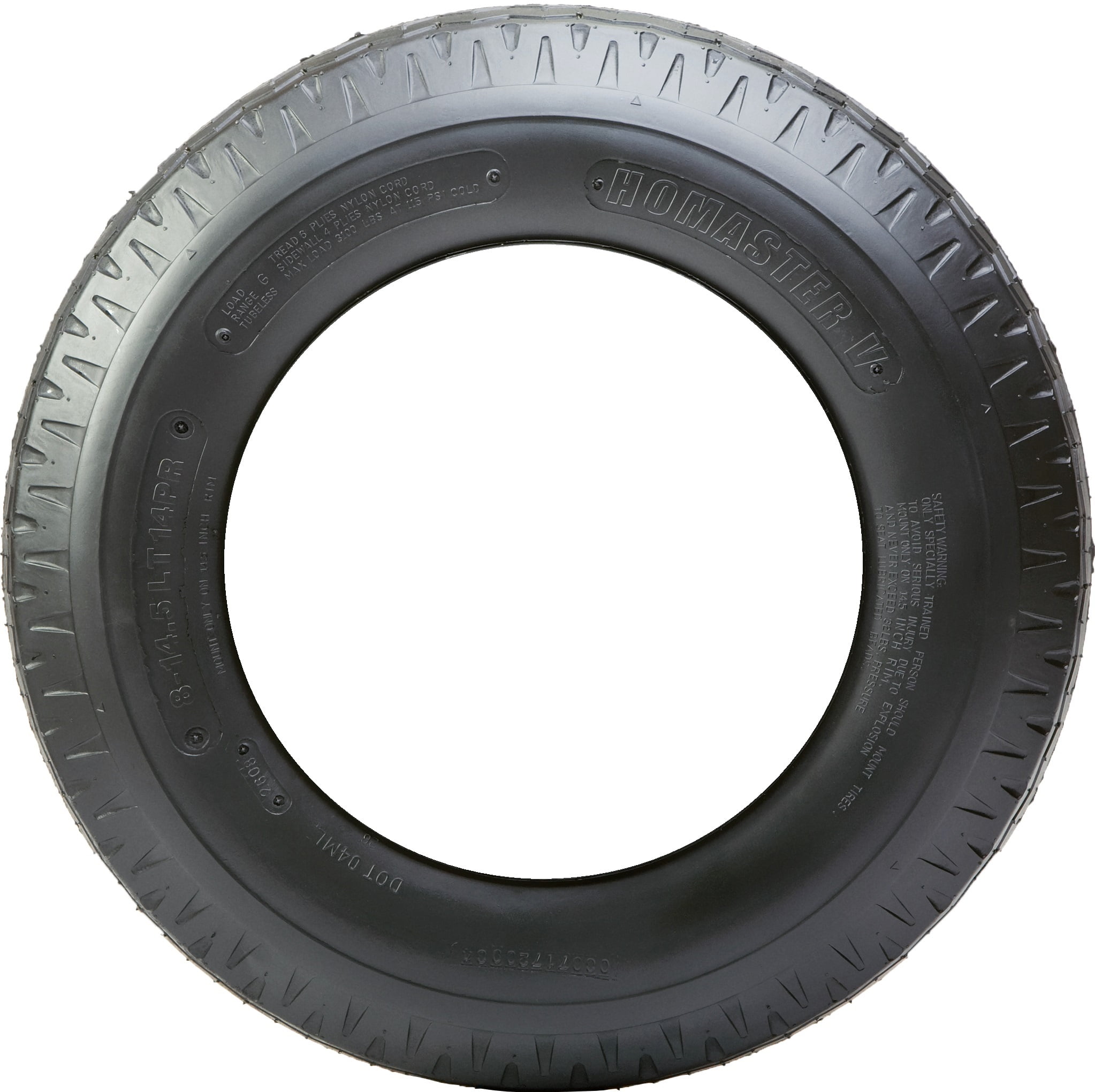 8 14 5 Tire Conversion Chart
