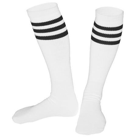 

Woman & Youth Classic Knee-High Tube Socks for Sports Costumes or Everyday Wear