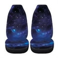 thumbnail image 3 of Xoenoiee Car Seat Covers for Front Seats, 2 Pack, Galaxy Pattern, Bucket Seat Cushion Protector, Universal Fits Most Car Truck Van and SUV, 3 of 6