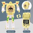 thumbnail image 4 of Reloj Electrónico Digital Robot Reloj Deformado Para Niños Juguetes Reloj Electrónico Digital Para Niños Niñas Regalo De Navidad ANGGREK Descripción de la referencia, 4 of 5
