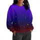 thumbnail image 2 of Ailaofu Women's Crew Neck Sweatshirt Long Sleeve Tops Casual Loose Pullover Sweatshirts, 2 of 6