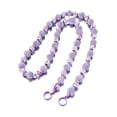 thumbnail image 3 of Bolso con correa de cadena para mujer, bricolaje, 50 pulgadas de largo, para bolso, bolso de mano, bolso de hombro pequeño Violeta, 3 of 9