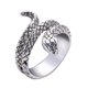 thumbnail image 1 of GOOHOCHY 1 pieza elegante anillo ajustable en forma de serpiente anillo de cobra retro personalidad decoración de dedo anillo de fiesta para hombres y niños (n. ° 8), 1 of 7