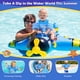 thumbnail image 5 of Chaleco de natación MoKo con dispositivo de flotación de agua para niños pequeños de 10 a 30 kg, diseño de tiburón, 5 of 6