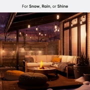Nanoleaf Essentials Matter Smart Multicolor Outdoor String Lights Smarter Kit 15m (49ft)