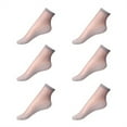 thumbnail image 7 of Tiqkatyck Ankle Socks Clearance, 6 Pairs Women's Solid Cotton Bottom Non Slip Socks Breathable Socks Mid Socks Compression Socks for Women Crew Socks for Women No Show Socks Womens Grey One Size, 7 of 7