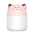 thumbnail image 2 of 6xLovely Pequeño Humidificador De Aire Hogar Dormitorio Mini 250 Ml USB Purificador Silencioso Gato Rosa, 2 of 7