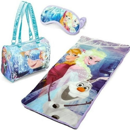 Girls Sleepover Set - Disney Frozen Anna, Elsa & Olaf 3-pc. Sleepover Set Girls