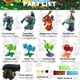 thumbnail image 2 of Set de figuras Maikerry PVZ Plants vs Zombies, 9 piezas, para niños, 2 of 7