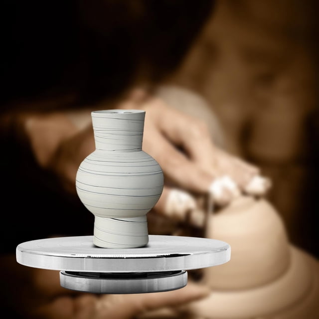 Plato Giratorio para Esculpir, Rodamiento Silencioso para Plato Giratorio para Pasteles, Soporte Liviano, Pulverización de Pintura de Cerámica de Arci 20cmx12cm Macarena Rueda giratoria para esculpir