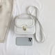 thumbnail image 3 of Bolso bandolera para mujer, bolso de sillín Retro informal, bolso elegante para mujer (blanco) Ndcxsfigh Para Estrenar, 3 of 8