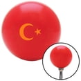 thumbnail image 1 of American Shifter  Orange Symbol of Islam Red Shift Knob with M16 x 1.5 Insert Shifter Auto Manual, 1 of 1