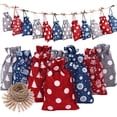 thumbnail image 1 of Shisuyan Candy Drawstring Bag Assorted Color Cotton 24Pcs 5.5x3.9x0.1in, 1 of 8