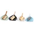 thumbnail image 2 of Dustpan and Brush Set, Portable Cleaning Brush and Dustpan Combo with Bamboo Handle, 2 of 4