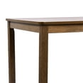 thumbnail image 4 of Duhome Dining Table Kitchen Dining Table Solid Wood Rectangular Table for Kitchen Dining Room Livingroom Restaurant, Caramel, 4 of 8