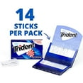 thumbnail image 2 of Trident Perfect Peppermint Sugar Free Gum, 12 Packs Of 14 Pieces (168 Total Pieces), 2 of 3