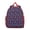 colorful, variant on Dogs and Hearts Pattern Student Backpack – Adorable Puppy Paw Print with Bone and Tail Cartoon Design, Artistic Watercolor Style for School