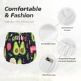 thumbnail image 4 of Cauagu Avocado Love Print Women's 2 in 1 Running Shorts Athletic Workout Gym Yoga Shorts Running Shorts for Women-Small, 4 of 7