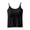 Black, variant on Women Seamless Spaghetti Straps Back Lined Cozy Cool Feeling Everyday Bras
