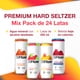 thumbnail image 2 of FITZER Agua Mineral con Alcohol Destilado y Sabor Natural - 24 Latas de 355 ml - Mix Pack, 2 of 7