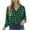 Green, variant on UVEASISHA Plaid Tops for Women Lapel V Neck Long Sleeve Shirts Cotton Casual Business Work Shirt Dressy Trendy Going Out Blouses Christmas Gifts Green L