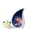 Horse-4, variant on VALERASH Small Horse Urn for Ashes for Women - Blue Teardrop Cremation Urn- 3 Inch