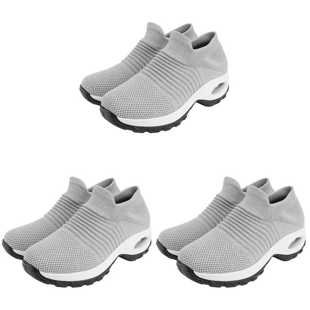 3 pares de zapatos transpirables para mujer, zapatos deportivos, zapatillas de deporte, zapatos de gimnasio a la moda esquí esquí Gafas de esquí