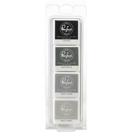 UPC: 0782150202861 | Pinkfresh Studio PFDIC-12 Urban Rain Premium Die Ink Pad – Pack of 4