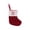 D, variant on JIhuahe Christmas Socks Candy Boots with Small Bells, 26 Letter Knit Embroidered 3D Hanging Ornament Gift Bag, for Fireplace, Holiday Decor,I